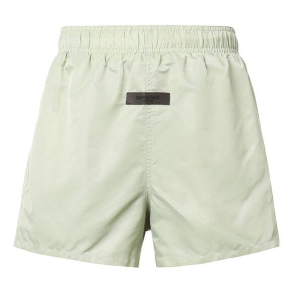 Fear of God Essentials Sage Green Seafoam Taslan Nylon Shorts - Mens M - Picture 1 of 16